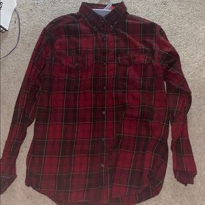 Basic red lumberjack flannel